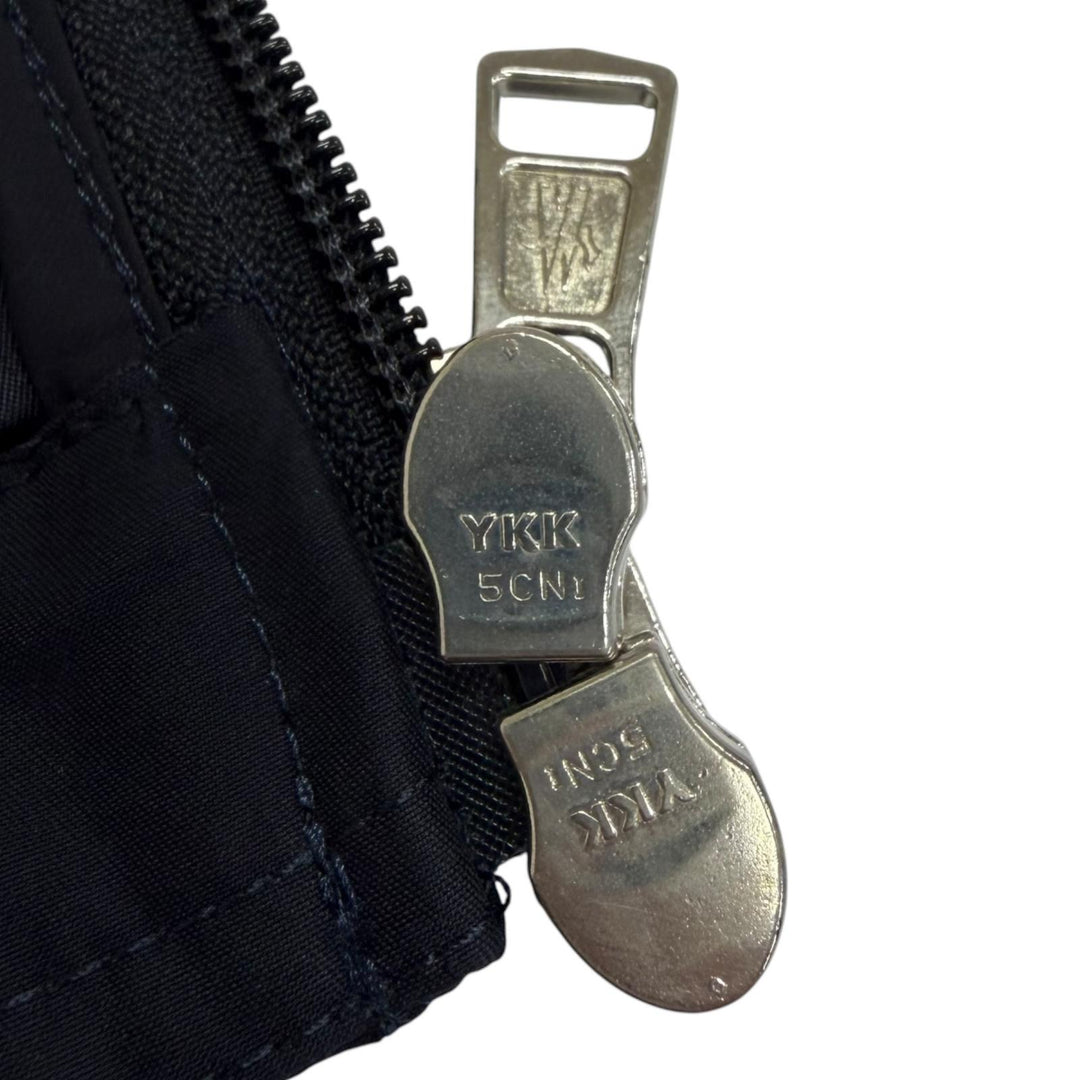 美品□MONCLER モンクレール I10911A00008 ATRIA GIUBBOTTO ロゴワッペン マウンテンパーカー ブルゾン ネイビー 1 ブルガリア製 正規品