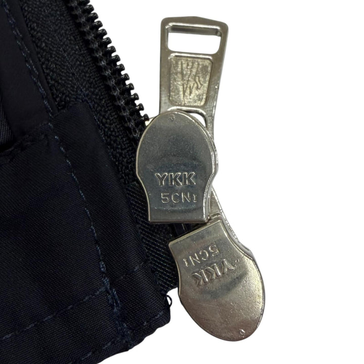 美品□MONCLER モンクレール I10911A00008 ATRIA GIUBBOTTO ロゴワッペン マウンテンパーカー ブルゾン ネイビー 1 ブルガリア製 正規品