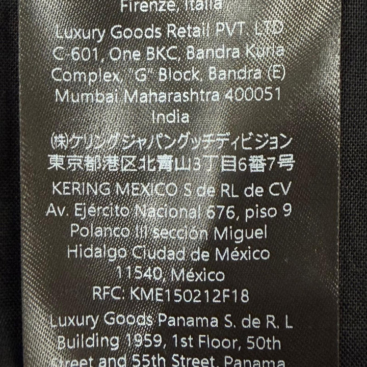 美品▼GUCCI グッチ 26SS 871784 シルク混 GGコットンファイユショーツ ショートパンツ ブラック 46 イタリア製 正規品 メンズ