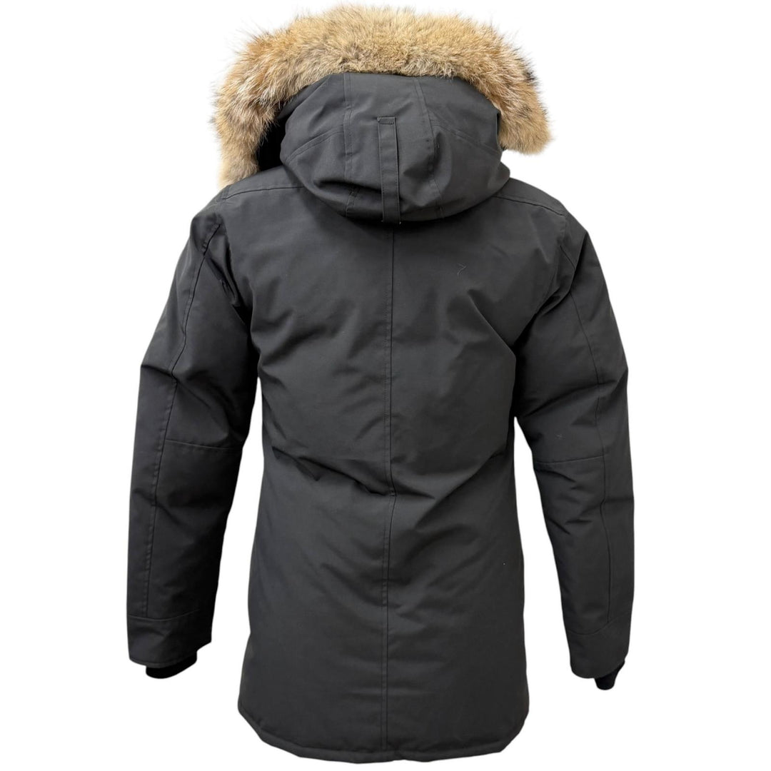 極美品□CANADA GOOSE カナダグース 3438JM JASPER ジャスパー フーデッド ダウンジャケット ブラック S カナダ製 正規品 メンズ