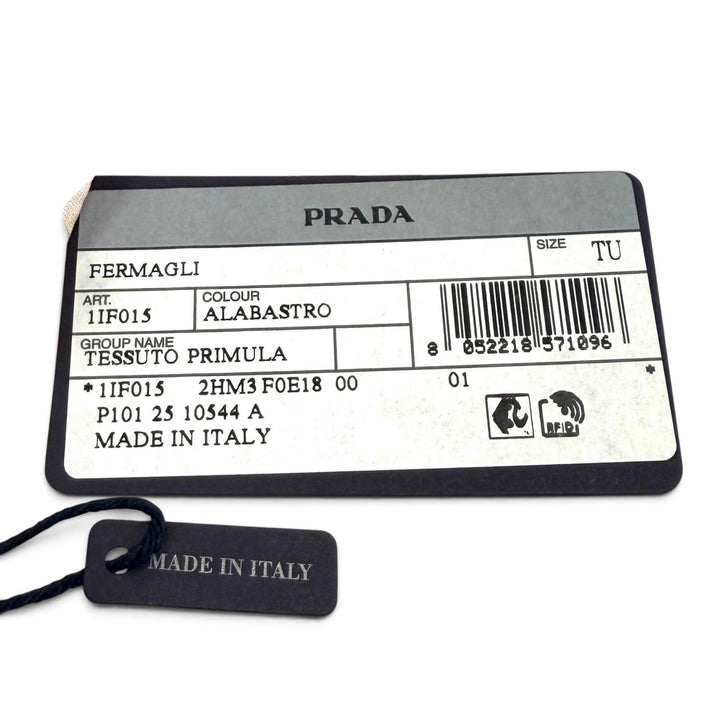 未使用品★PRADA プラダ 25SS 1IF015 Reナイロン シュシュ 日本限定 トライアングルロゴ フローラル ピンク イタリア製 レディース 箱付