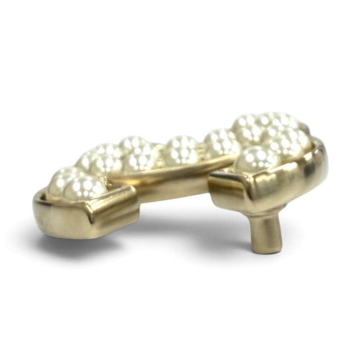 極美品★CHANEL シャネル B25V ココマーク フェイクパール ブローチ アクセサリー ホワイト ゴールド金具 イタリア製 箱・保存袋付