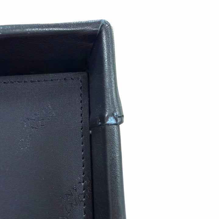 極美品▼MONTBLANC モンブラン レザー 鍵付き ホワイトスター アタッシュケース ビジネスバッグ ブラック ゴールド金具 メンズ