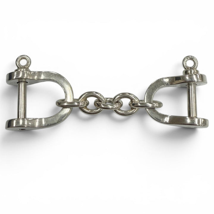 美品▼TIFFANY&amp;Co ティファニー ヴィンテージ ダブルジャックル キーリング スターリングシルバー 925 キーホルダー シルバー 重量16.45g