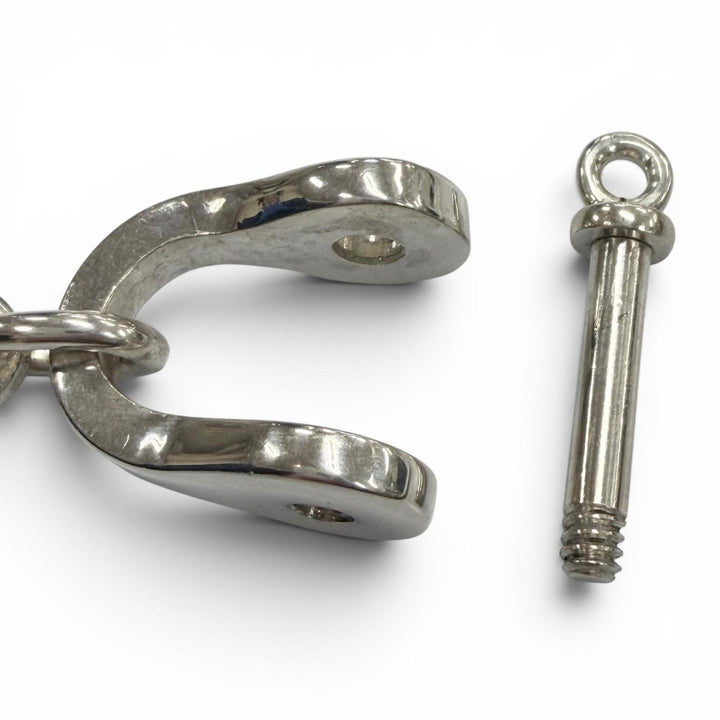 美品▼TIFFANY&amp;Co ティファニー ヴィンテージ ダブルジャックル キーリング スターリングシルバー 925 キーホルダー シルバー 重量16.45g