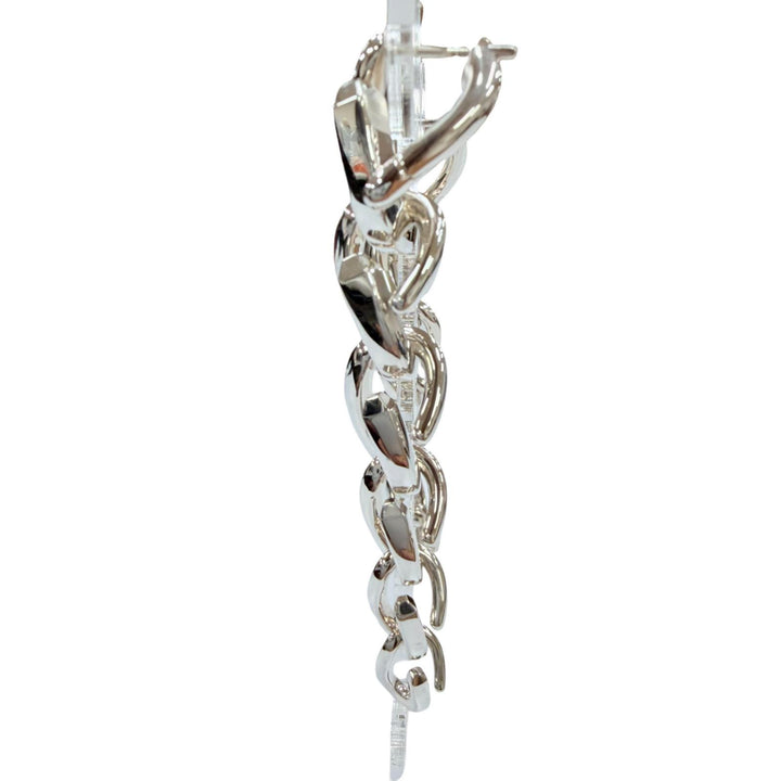 極美品☆TIFFANY&amp;Co. ティファニー フォージ ドロップリンク ピアス AG925 アクセサリー シルバー 重量20.9g レディース メンズ
