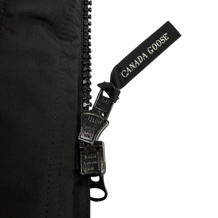 良品☆CANADA GOOSE カナダグース 6660LA TRILLIUM PARKA トリリウムパーカー ダウンコート ブラック XS カナダ製 正規品 レディース