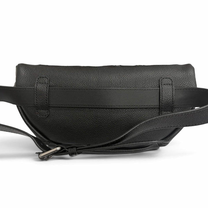 未使用品□GUCCI グッチ 768111 レザー GGスプリームロゴ ベルトバッグ ボディバッグ ウエストポーチ ブラック イタリア製 レディース