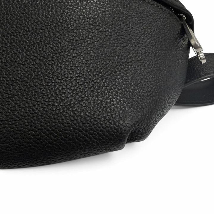 未使用品□GUCCI グッチ 768111 レザー GGスプリームロゴ ベルトバッグ ボディバッグ ウエストポーチ ブラック イタリア製 レディース