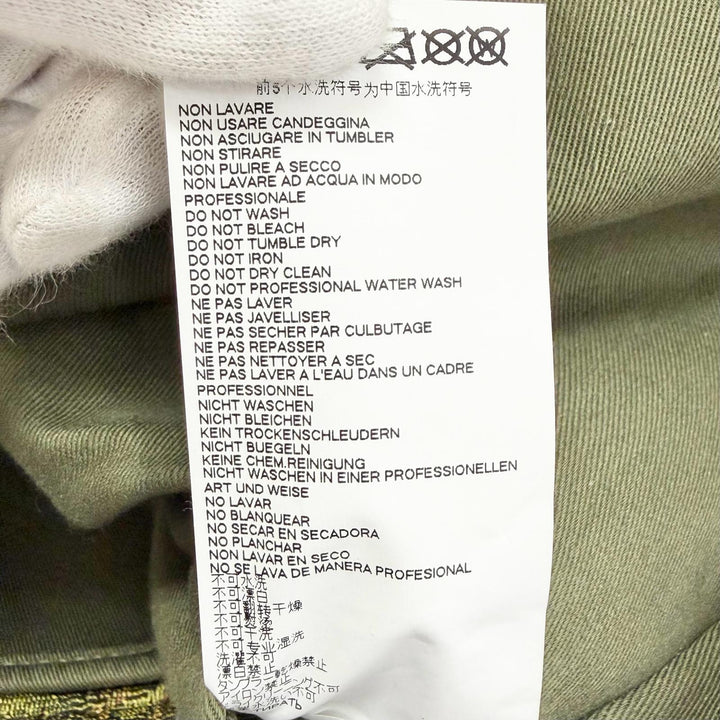 極美△Maison Margiela メゾンマルジェラ 2024年 SB2WC0003 Cabas カバ ラージ ペンドルトン ロゴ ゴブラン織 ショッピングバッグ 正規品