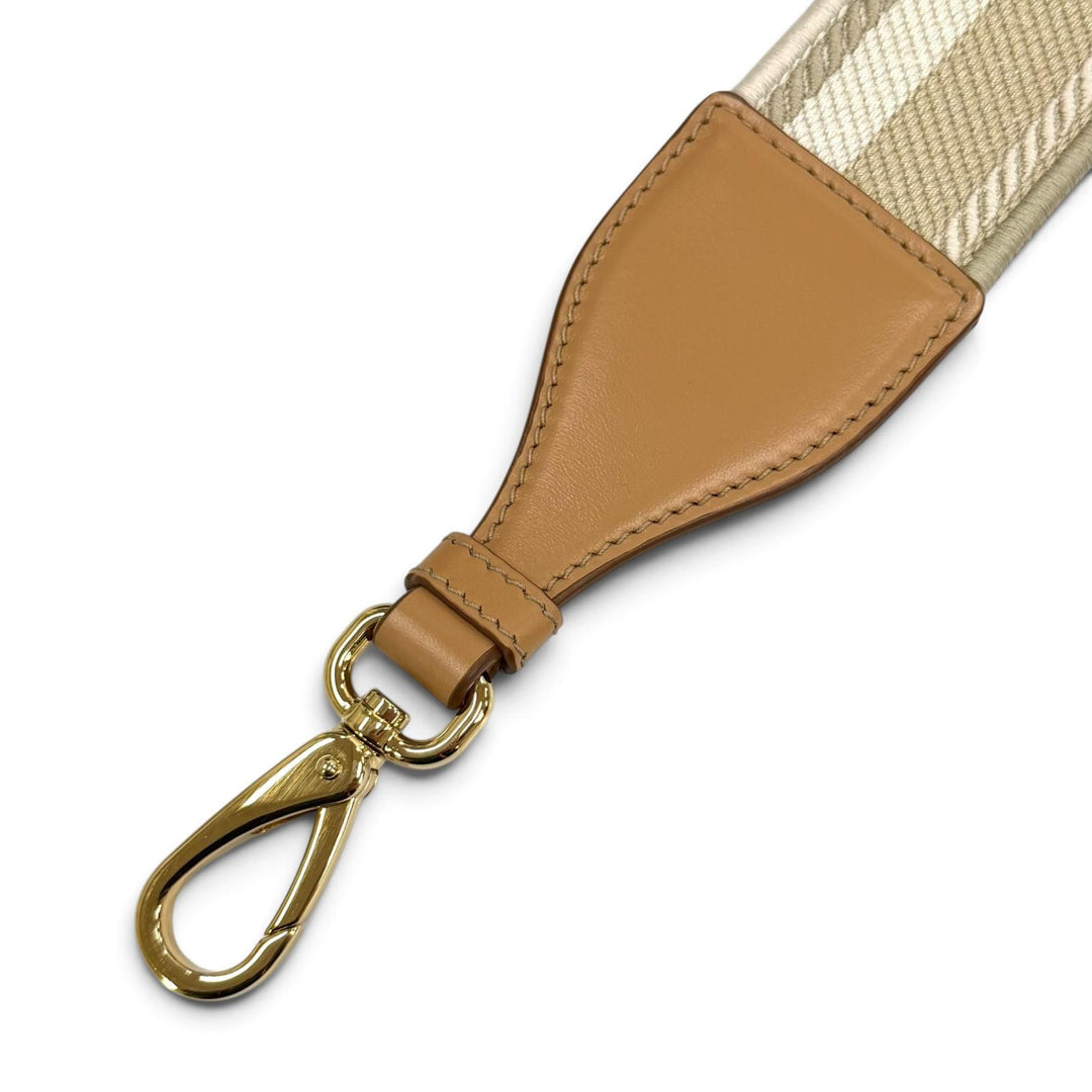 未使用品★PRADA プラダ 1BG464 カナパ リカーモ ジャルディニエール リネンブレンド ミニハンドバッグ 現行品 ナチュラル 伊製 箱・袋付