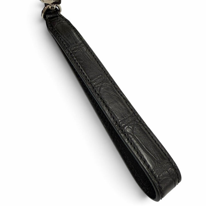美品▼LOUIS VUITTON ルイヴィトン N96382 ポシェットカサイ クロコダイルレザー アリゲーターマット ストラップ付き セカンドバッグ