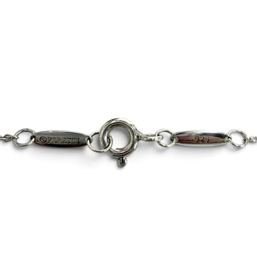 美品★TIFFANY&amp;Co. ティファニー エルサペレッティ ダイヤモンド バイ ザ ヤード シングル ダイヤモンド ペンダント 925 重量1.5g