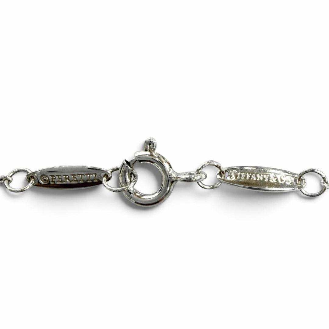 美品★TIFFANY&amp;Co. ティファニー ダイヤモンド バイ ザ ヤード シングル ダイヤモンド ペンダント AG925 枠直径：3.3mm 重量1.5g 箱付き