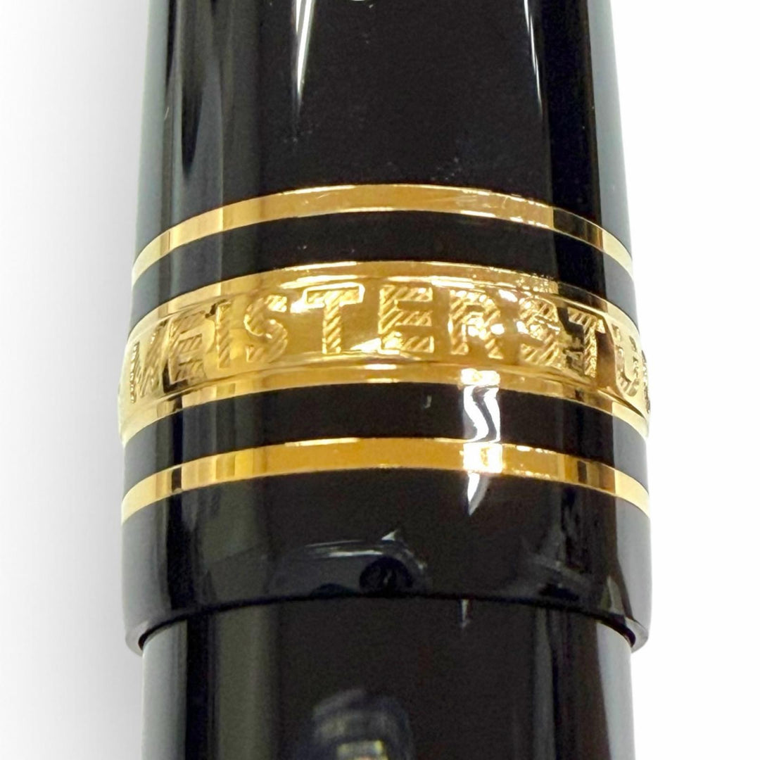 未使用品▼MONTBLANC モンブラン マイスターシュテュック クラシック 145 ペン先14K Mニブ 現行品 ホワイトスター 万年筆 箱・保存袋付き