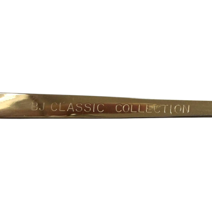 未使用品□BJ CLASSIC COLLECTION PREM-126S NT C-1-2 川口春奈着用モデル メガネ 眼鏡 アイウェア デミ ゴールド 50□19-152 日本製