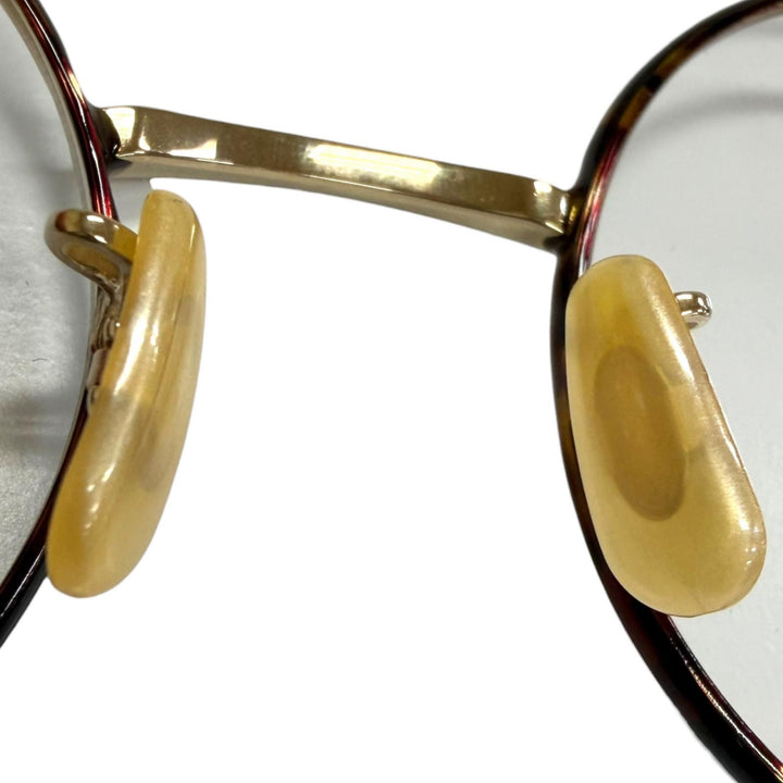 未使用品□BJ CLASSIC COLLECTION PREM-126S NT C-1-2 川口春奈着用モデル メガネ 眼鏡 アイウェア デミ ゴールド 50□19-152 日本製