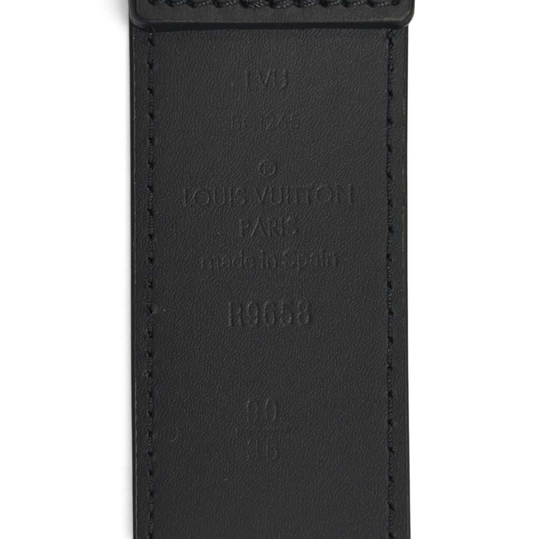 未使用品●LOUIS VUITTON ルイヴィトン 2025年製 M0542U ベルト・LV シティ ピン 35MM レザー ベルト 90 36 西製 定価101200円 保存袋付き