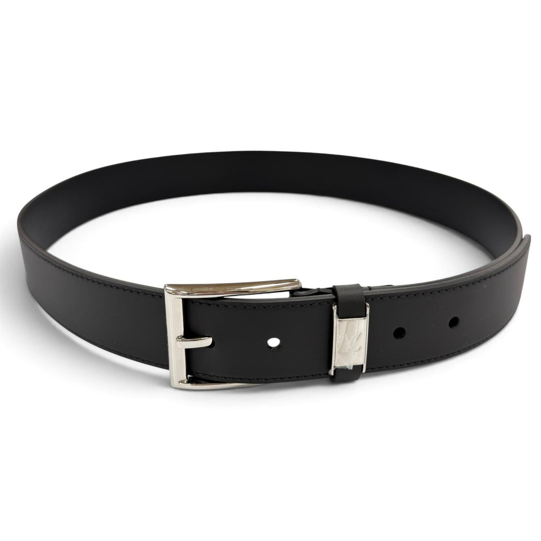 未使用品●LOUIS VUITTON ルイヴィトン 2025年製 M0542U ベルト・LV シティ ピン 35MM レザー ベルト 90 36 西製 定価101200円 保存袋付き