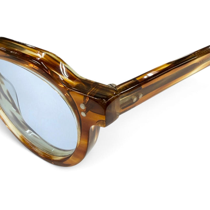 美品●Lesca Lunetier レスカ ルネティエ CROWN PANTO 8mm LIMITED EDITION デッドストック素材使用 メガネ 眼鏡 アイウェア メンズ