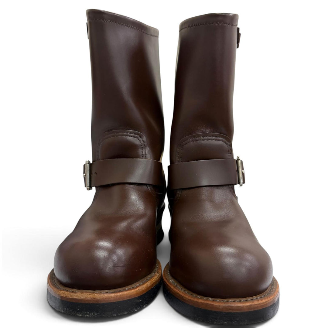 極美品□RED WING レッドウィング 2269 レザー スチールトゥ エンジニアブーツ チョコレートクローム 7 1/2D(25.5cm) USA製 メンズ