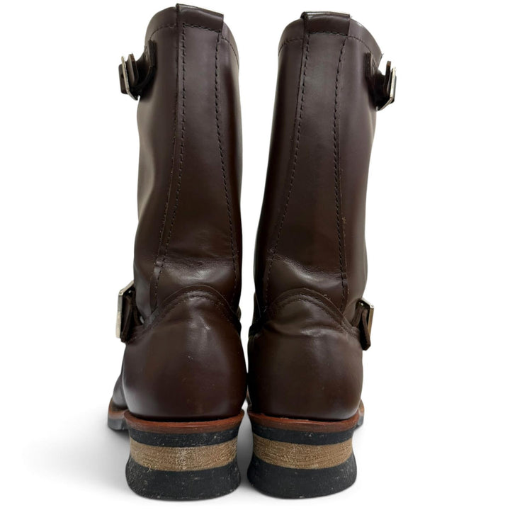 極美品□RED WING レッドウィング 2269 レザー スチールトゥ エンジニアブーツ チョコレートクローム 7 1/2D(25.5cm) USA製 メンズ