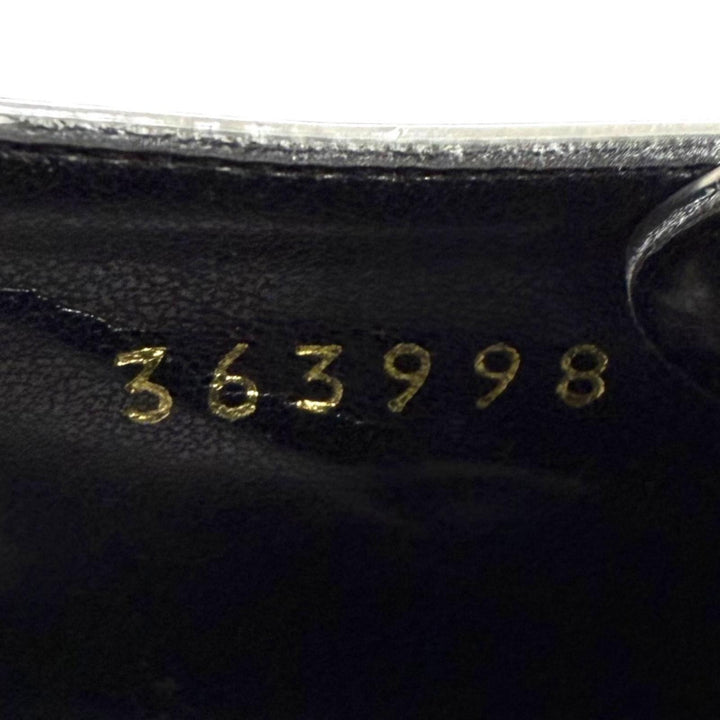 極美品★Stella McCartney ステラマッカートニー 363998 エリス スター レースアップ 厚底 スニーカー シルバー ホワイト 36 保存袋付き