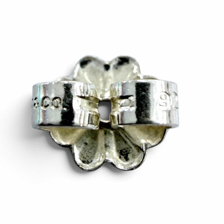 美品☆TIFFANY&amp;Co. ティファニー ヴィンテージ バンブー ピアス ラージ 925 アクセサリー シルバー 重量11.7g レディース 箱・保存袋付き