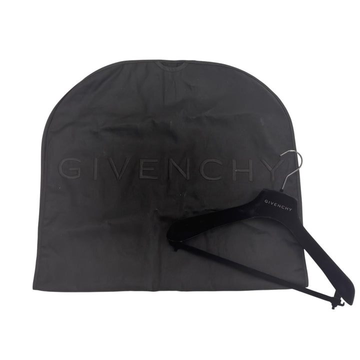極美品●GIVENCHY ジバンシィ BM00PD13KP スケマティクス プリント ブルゾン ボンバー ジャケット 48 ポルトガル製 正規品 ハンガー付き