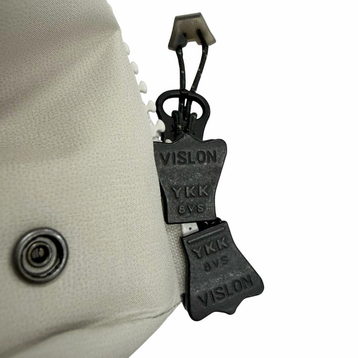 極美品□THE NORTH FACE ザ・ノースフェイス ND92515 EX Belayer Parka フーデッド ダウンジャケット グレージュ M 正規品 メンズ