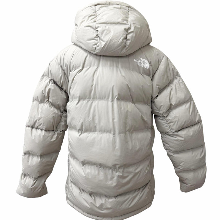 極美品□THE NORTH FACE ザ・ノースフェイス ND92515 EX Belayer Parka フーデッド ダウンジャケット グレージュ M 正規品 メンズ