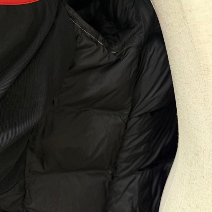 極美品□THE NORTH FACE ザ・ノースフェイス ND92515 EX Belayer Parka フーデッド ダウンジャケット グレージュ M 正規品 メンズ