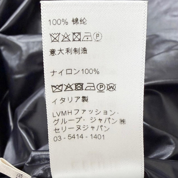 美品□CELINE セリーヌ 2W165272I ライトブルゾンジャケット ナイロンジャケット ジャンパー ブラック M イタリア製 正規品 メンズ