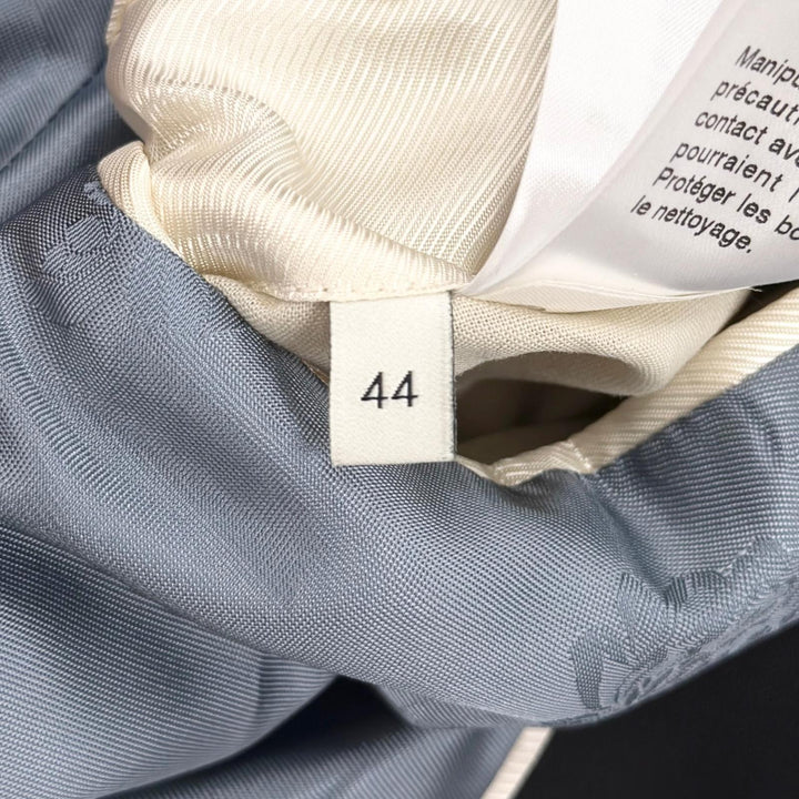 極美品●GUCCI グッチ 568655 ウール100% カラーブロック シングルブレスト テーラードジャケット レッド ブラック 44 伊製 正規品 メンズ
