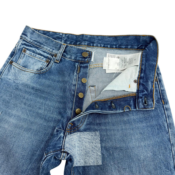 極美品●Maison Margiela メゾンマルジェラ 25AW S50LA0241 コットン100% 5ポケットジーンズ デニムパンツ 28 イタリア製 正規品 メンズ