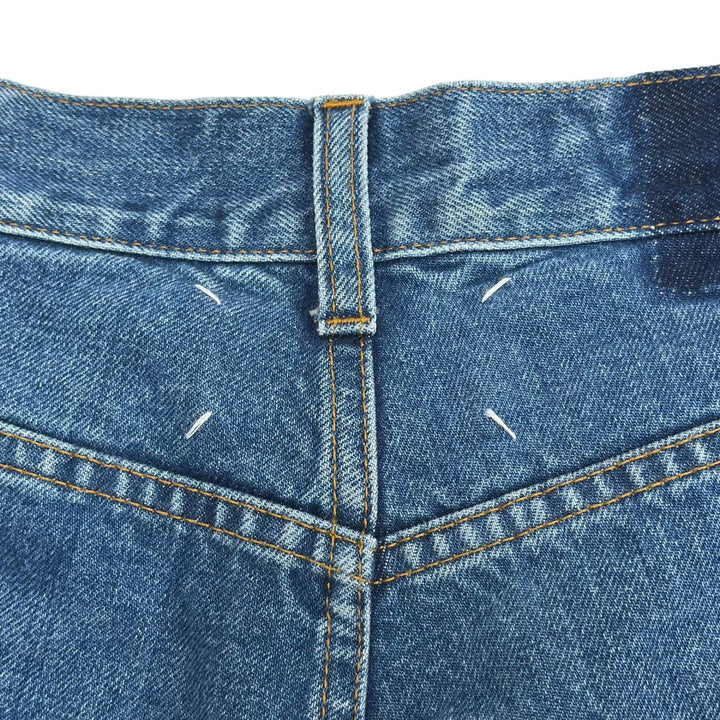 極美品●Maison Margiela メゾンマルジェラ 25AW S50LA0241 コットン100% 5ポケットジーンズ デニムパンツ 28 イタリア製 正規品 メンズ