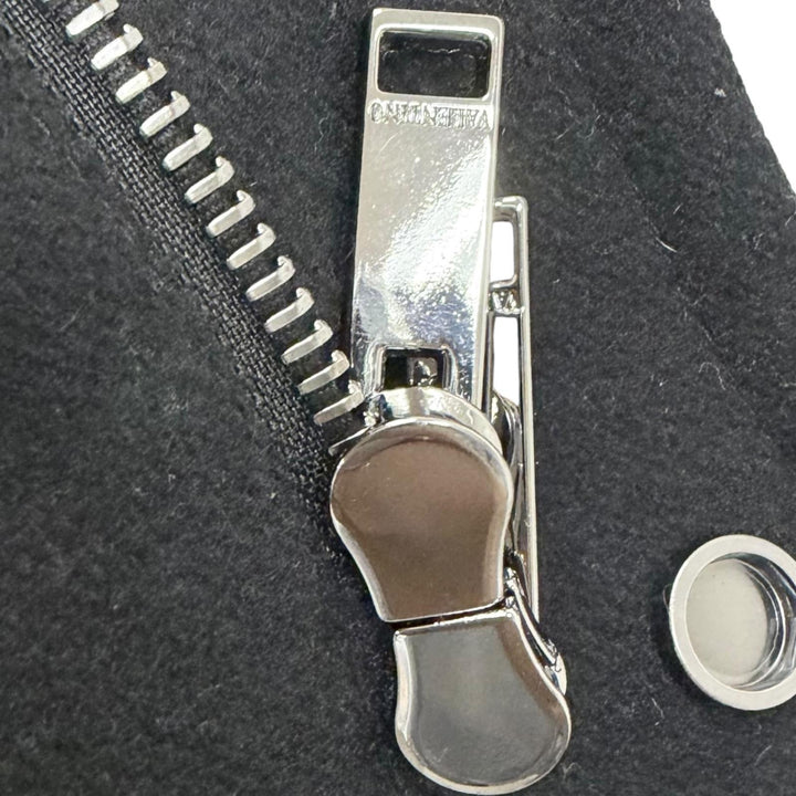 美品□VALENTINO ヴァレンティノ NV3CK0123SC ウール100％ ロックスタッズ トグルボタン ダッフルコート ブラック 46 イタリア製 正規品