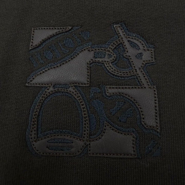 極美品▼HERMES エルメス H467830HA テディブルゾン クルー ド セル セリエボタン ジャケット カーキ XL イタリア製 正規品 メンズ