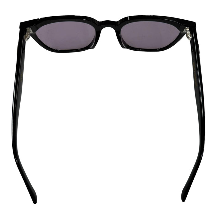 極美品▼GENTLE MONSTER ジェントルモンスター ALMA ウェリントン アイウェア サングラス ブラック シルバー 63□17-146 度なし メンズ
