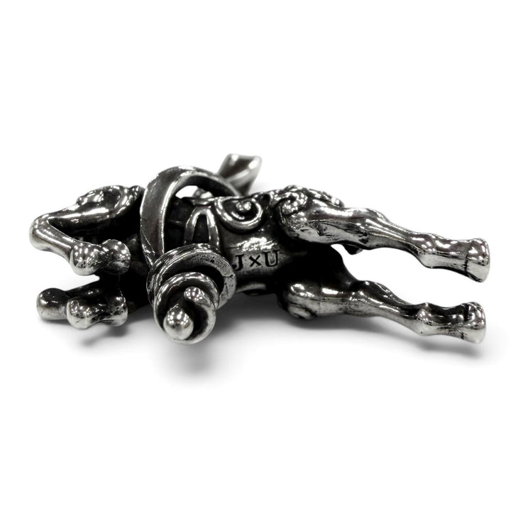 極美品●Justin Davis ジャスティンデイビス SV925 メリーゴーランド L.I.C. ペンダント ペンダントトップ シルバー 重量10.0g メンズ