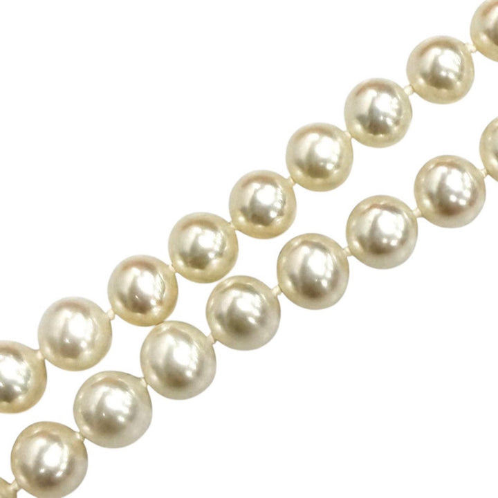 極美品★TIFFANY&amp;Co. ティファニー パール 925 ロング パール ネックレス アクセサリー ホワイト系 重量176g レディース 箱付き