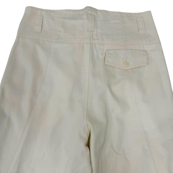 【ドンドン見直し】美品□Maison Margiela 10 メゾンマルジェラ10 S50KA0560 サイドライン チノパンツ アイボリー 46 イタリア製 正規品