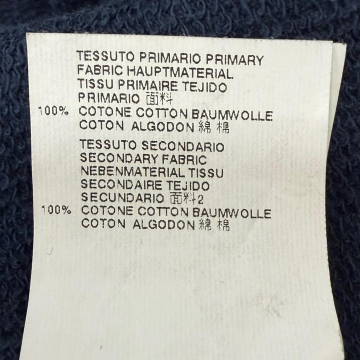【ドンドン見直し】美品□Maison Margiela 10 メゾンマルジェラ10 S50GU0028 スウェットパーカー ネイビー 44 イタリア製 正規品