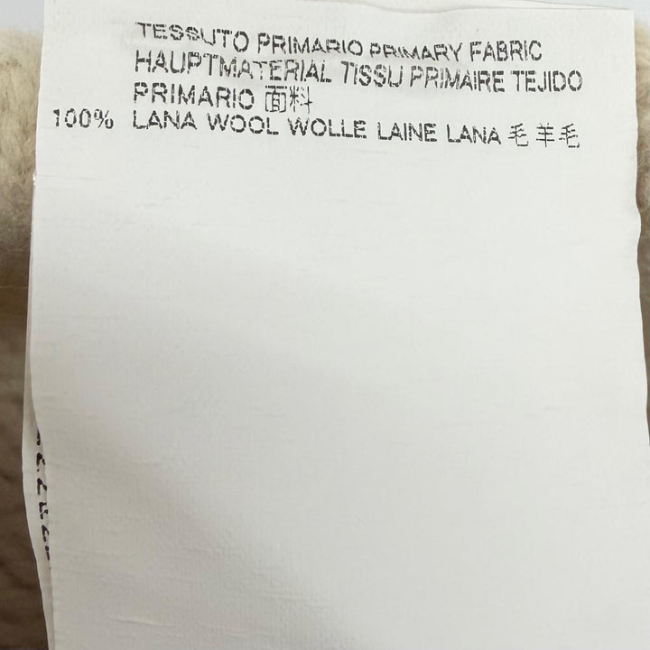 美品□Maison Margiela 10 メゾンマルジェラ10 S50GP0119 ウール 厚手 ノルディックニット セーター アイボリー系 S ルーマニア製 正規品