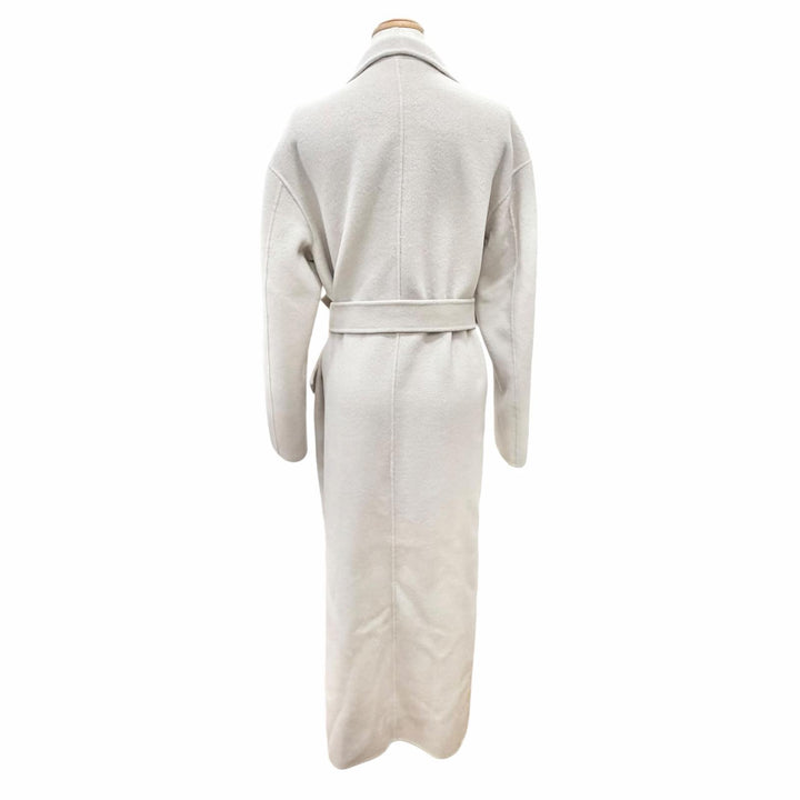 極美品△FILIPPA K フィリッパ コー 29102 Alexa Coat アレクサコート ウール カシミヤ ベルテッド ロングコート ライトベージュ 34