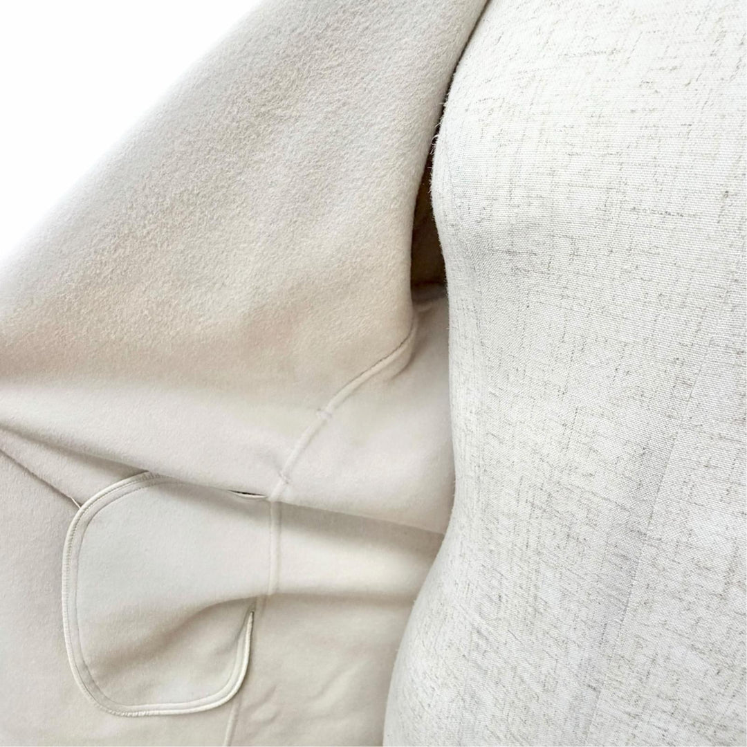 極美品△FILIPPA K フィリッパ コー 29102 Alexa Coat アレクサコート ウール カシミヤ ベルテッド ロングコート ライトベージュ 34