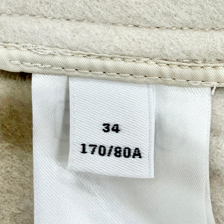 極美品△FILIPPA K フィリッパ コー 29102 Alexa Coat アレクサコート ウール カシミヤ ベルテッド ロングコート ライトベージュ 34