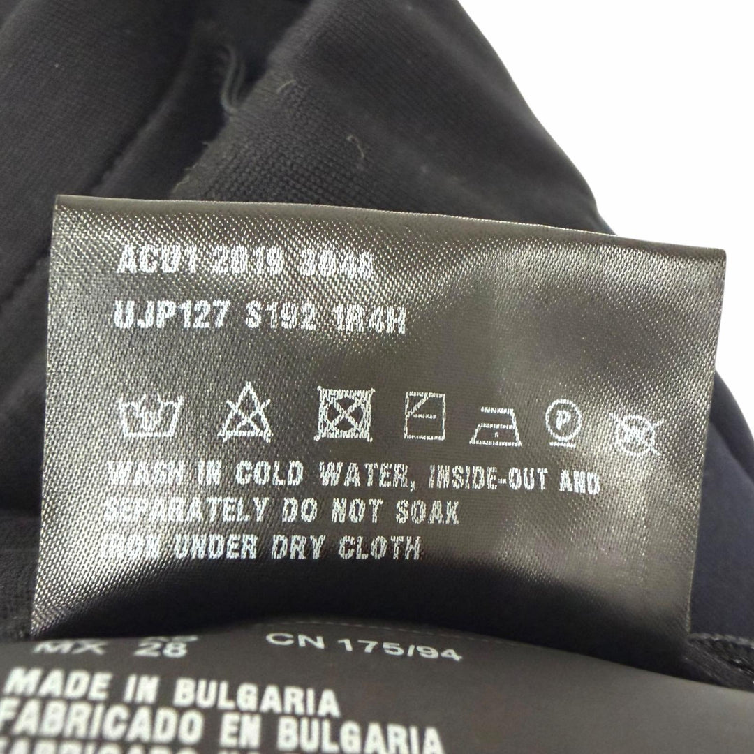 【ドンドン見直し】美品□PRADA プラダ UJP127 ナイロン切替 ジョガーパンツ スウェットパンツ ブラック ネイビー XS 正規品 メンズ