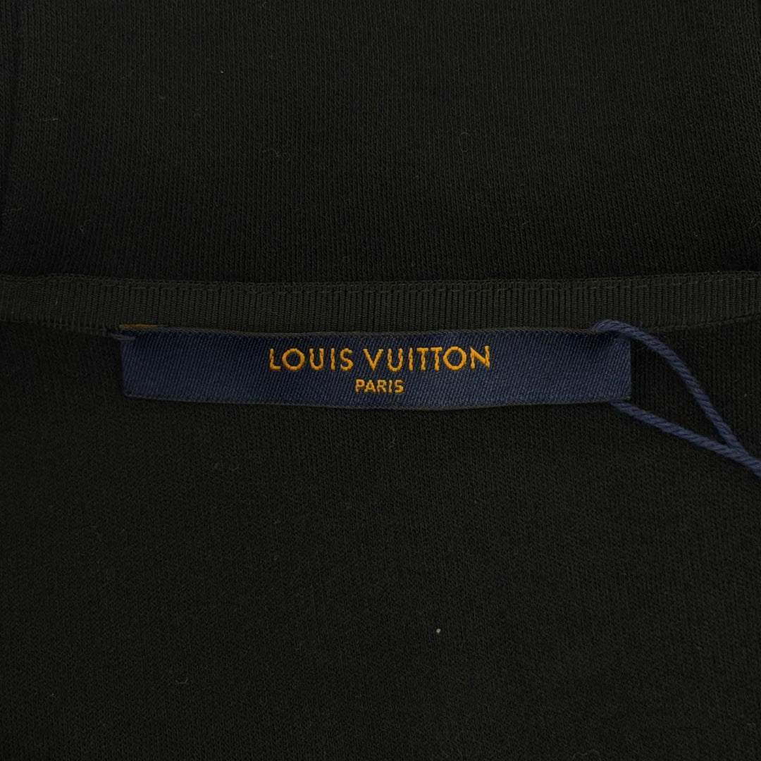 未使用品●LOUIS VUITTON ルイヴィトン コットン ステープルズエディション ダブルフェイス トラベルフーディー パーカー S 伊製 正規品