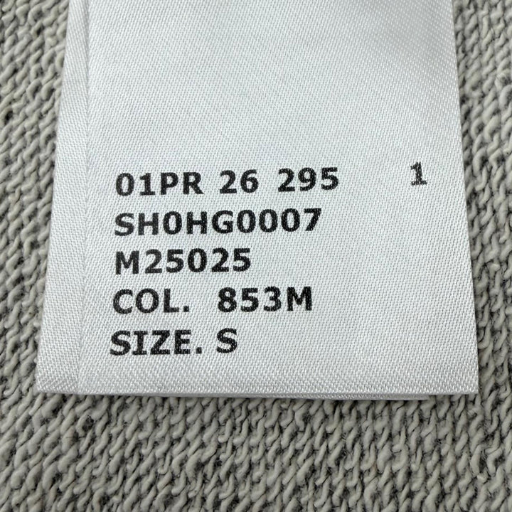 【ドンドン見直し】美品 ▼MM6 Maison Margiela エムエムシックス メゾンマルジェラ 26SS SH0HG0007 ZIPUP パーカー グレー S 正規品